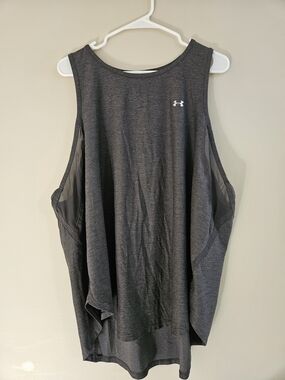 Under Armour Women's Charcoal Gray Performance Tank